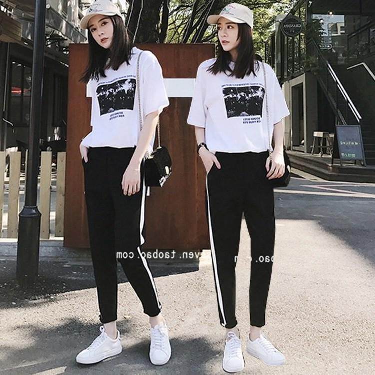 Global boutique Spring and summer Korean Edition leisure time a set clothes motion suit junior middle school student Sisters Confidantein the Women's clothing/Boutique , Set/Student uniforms/Work uniforms , Leisure sports suit category - from Buy2taobao.com to provide professional Taobao agent buy service