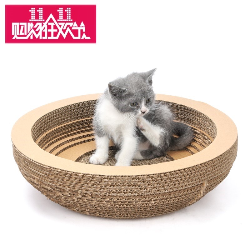 multi-storey Cat Bowl wear-resisting large replace Pets Claws Corrugated cardboard Molar multi-function Cat litter Corrugated paperin the Pet/Pet food and supplies , Cat/Dog Toys , Scratching category - from Buy2taobao.com to provide professional Taobao agent buy service