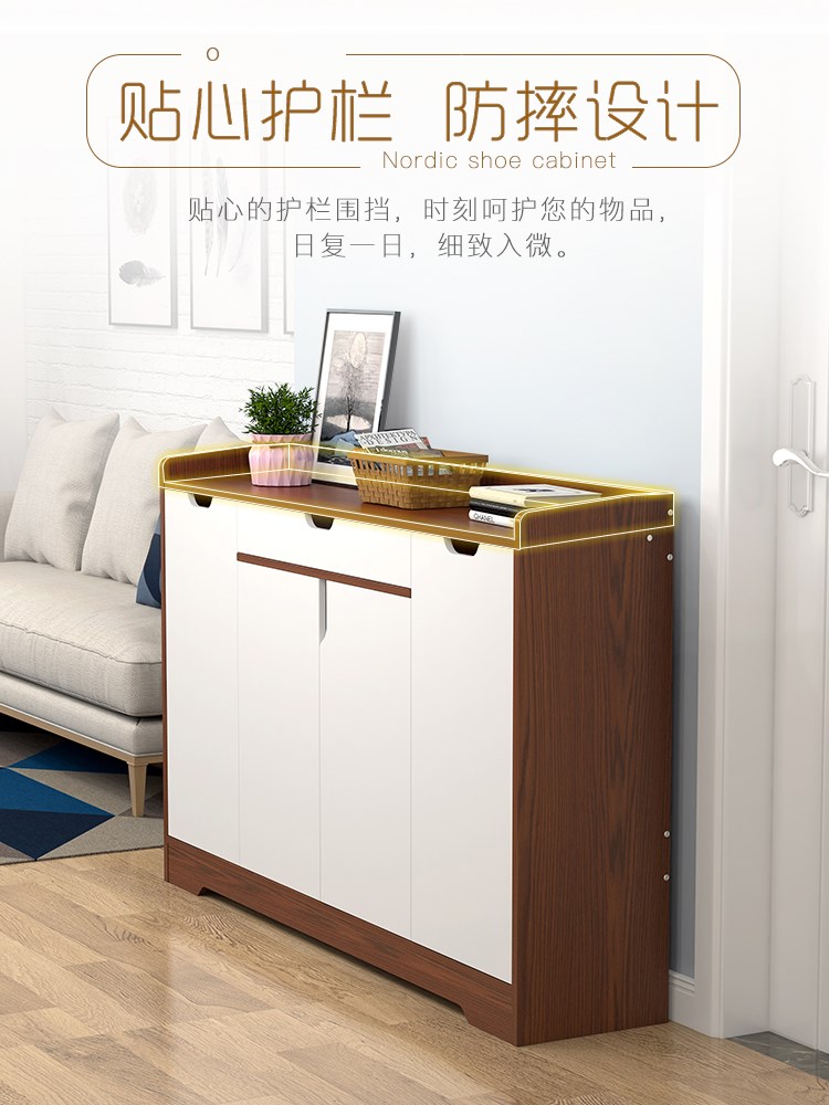 Shoe cabinet Solid color Modern simplicity household balcony Lockers Entrance porch Storage Vestibular Ark Northern Europe shoe rackin the Residential furniture , Cabinet , Shoebox category - from Buy2taobao.com to provide professional Taobao agent buy service