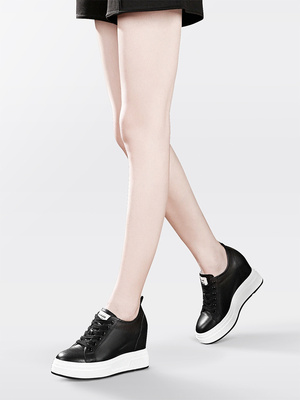 2018 new pattern Women's Shoes Autumn The increase in Women's Shoes 10CM Black Versatile Show thin High shoesin the Women's Shoes, High shoes category - from Buy2taobao.com to provide professional Taobao agent buy service