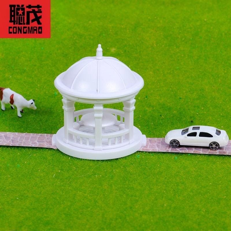 拼装DIY 材料沙盘亭子 户外公园造景新款凉亭模型圆顶白色 多比例在类目 模玩/动漫/周边/cos/桌游, 模型制作工具/辅料耗材中 - 来自Buy2taobao.com提供专业的淘宝代购服务