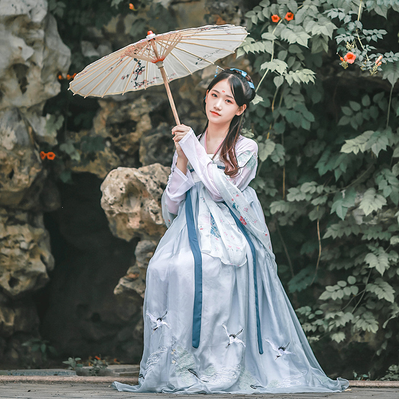 安炎漢服女改良中國風齊胸襦裙學生女仙女飄逸清新淡雅日常古裝在類目 女裝/女士精品, 唐裝/民族服裝/舞臺服裝, 民族服裝/舞臺裝中 - 來自Buy2taobao.com提供專業的淘寶代購服務