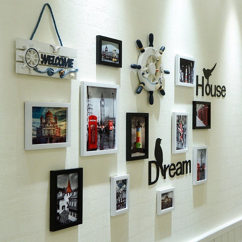 Decoration Wall hanging Photo frame ornament Restaurant Wall mounted level wall organic glass Background wallin the Home accessories , Frame/Frames category - from Buy2taobao.com to provide professional Taobao agent buy service