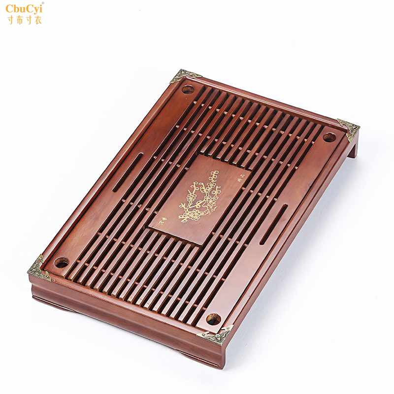 家用功夫茶具配件储水排水实木茶盘小号竹茶海茶台大号茶托盘包邮|ruв категории посуда, чайный сервиз, чайный поднос - от Buy2taobao.com для оказания профессиональной услуги покупки агента Taobao
