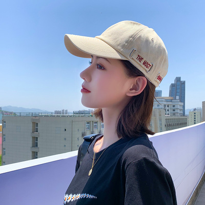 帽子遮阳帽女防晒韩版潮鸭舌帽夏天薄款棒球帽夏季遮脸男士太阳帽