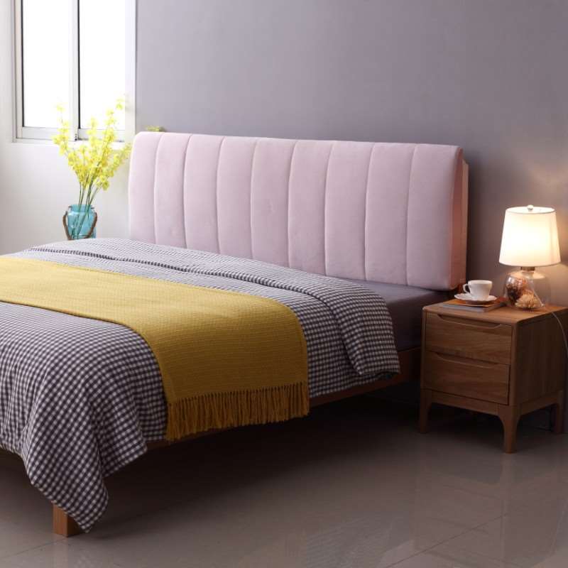 Customized Headboard Soft roll Double Solid wood bed backrest Bedside Tatami Cushion Pillow Fabric art Washablein the Home Fabric , Pillow/Pillow category - from Buy2taobao.com to provide professional Taobao agent buy service