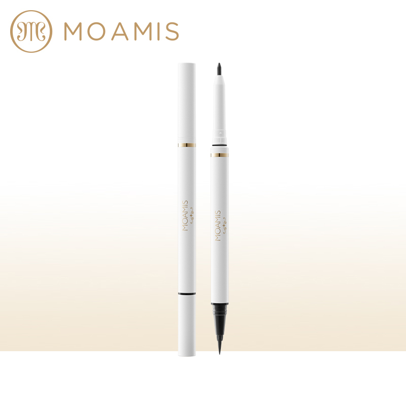 MOAMIS/美沫艾蜜思速繪雙頭眼線筆防水防汗不脫色不暈染棕黑彩妝在類目 彩妝/香水/美妝工具, 眼線中 - 來自Buy2taobao.com提供專業的淘寶代購服務