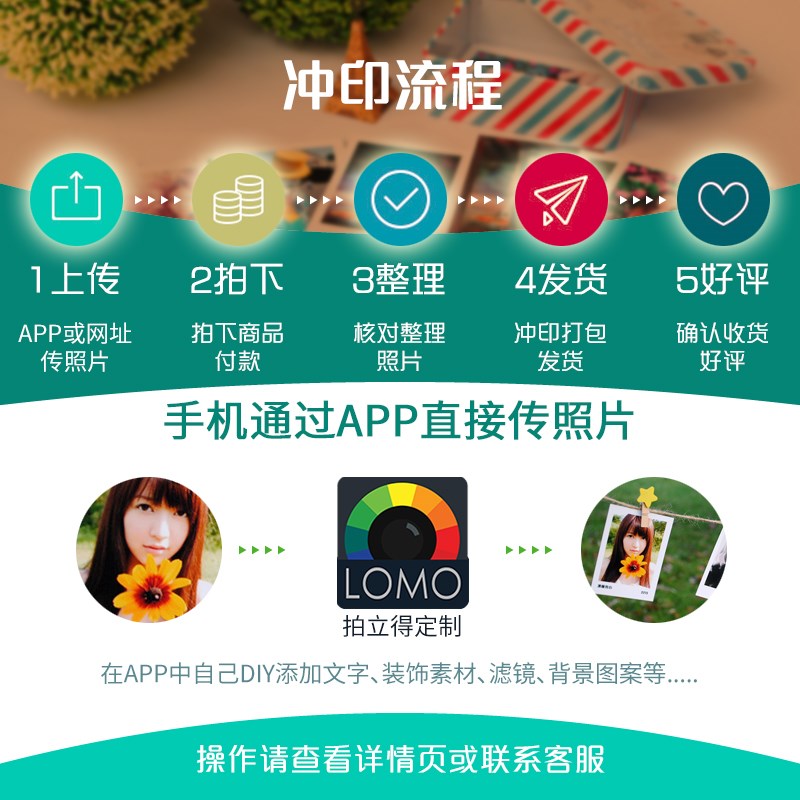 洗照片拍立得照片冲洗冲印lomo钱包洗相片晒刷3寸50张非打印|msdalam kategori adat peribadi/Design Services/DIY, cetakan foto - dari Buy2taobao.com untuk memberikan perkhidmatan ejen Taobao profesional membeli