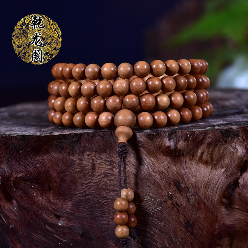 Qianlong Old material India Laoshan Sandalwood Beads Hand string Aroma Rich 108 Pieces 6mm Rosary braceletin the Accessories/Fashion Jewelry, Bracelets category - from Buy2taobao.com to provide professional Taobao agent buy service
