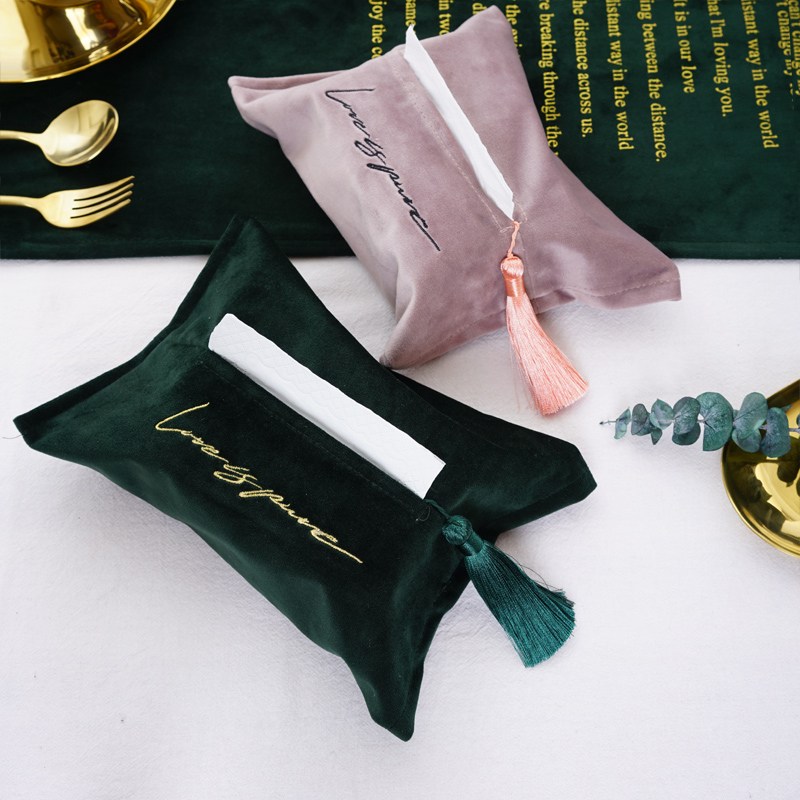 June Velvet velvet Tissue box Tissue box tissue a living room bedside cupboard TOILET Northern Europe insin the Storage consolidation , Home Storage appliances , Pouch , Towel sets category - from Buy2taobao.com to provide professional Taobao agent buy service