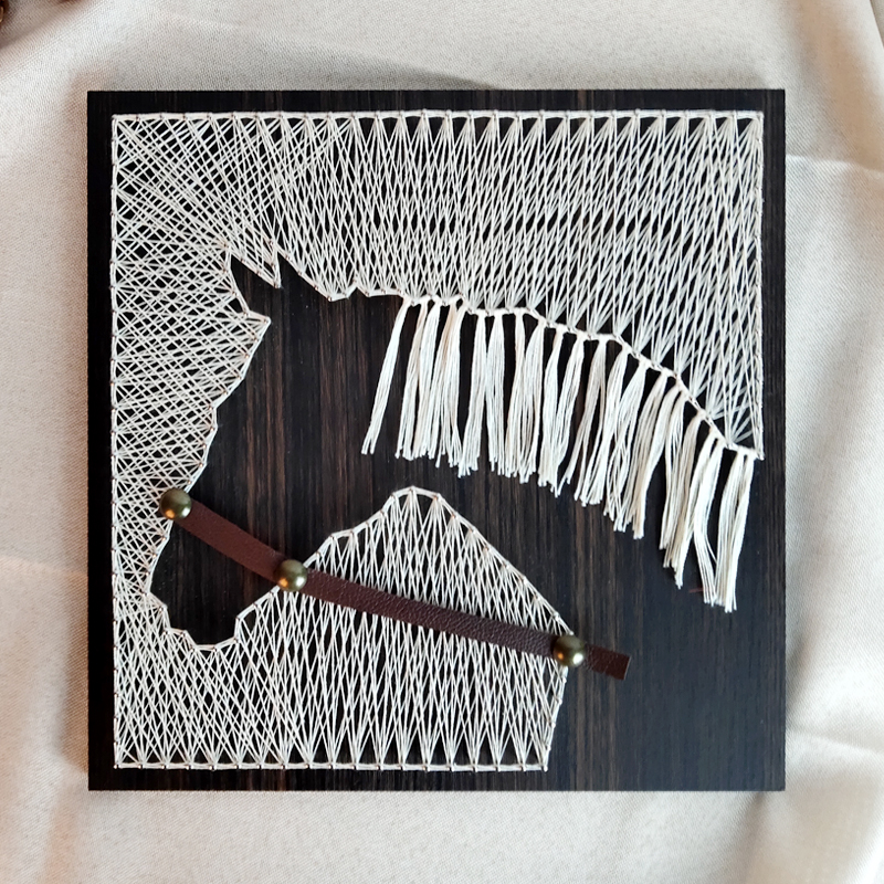 钉线画绕线画diy手工制作钉子画马弦丝画立体材料包定制礼物在类目 家居饰品, 装饰画, DIY/数字油画中 - 来自Buy2taobao.com提供专业的淘宝代购服务