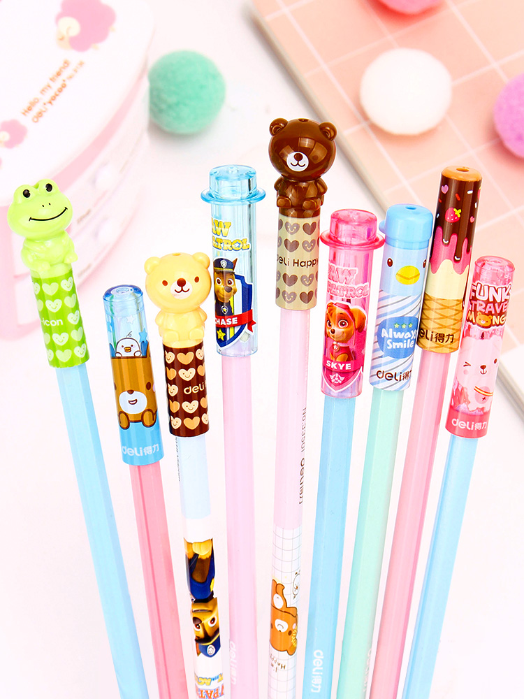 Official Flagship store Effective pupil Cartoon Pencil cap Pencil sets Protective cap Pencil Extenderin the Electronic Dictionary/Electronic paper book/Stationery , Everyday school supplies , Wobi category - from Buy2taobao.com to provide professional Taobao agent buy service