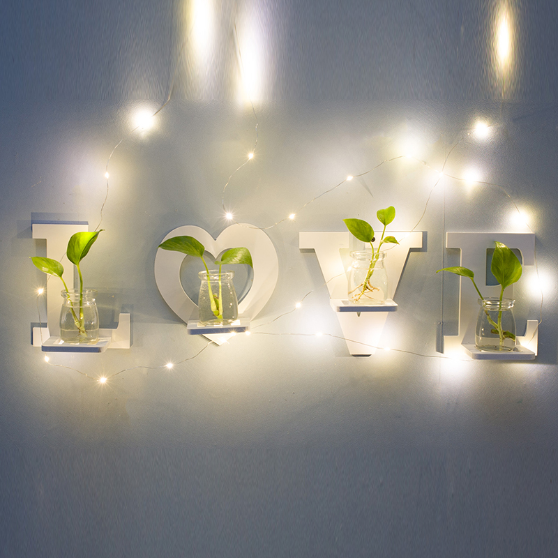 metope wall ornament Hydroponic plants Glass Creative Restaurant bedroom Wall hanging Flower pot Wall Small pendantin the Home accessories , Mural category - from Buy2taobao.com to provide professional Taobao agent buy service
