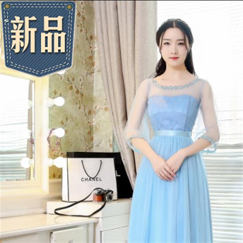 2018 new pattern Bridesmaid Dresses have cash less than that is registered in the accounts 2018 new pattern Korean Edition grey Sister skirt Bridesmaid graduation Dress skirtin the Women's clothing/Boutique , Wedding/Cheongsam/Formal dress , Formal dress/Evening category - from Buy2taobao.com to provide professional Taobao agent buy service