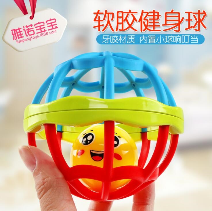 婴幼儿童宝宝安抚摇铃 手抓球玩具新生儿宝宝手抓0-3-6月早教益智|msdalam kategori Toy/bayi/teka-teki/blok bangunan/model, manik/teka-teki/Pasangan/pemasangan/Pukul mainan, Bayi menggenggam bola - dari Buy2taobao.com untuk memberikan perkhidmatan ejen Taobao profesional membeli