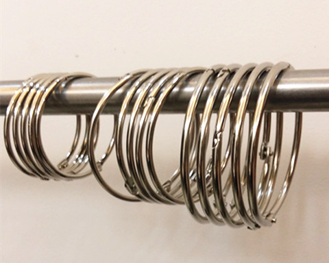 Curtain rings Ouch Medium and small Split ring Metal Slipknot Shower curtain buckle Binding Circle 9.9 elementin the Home Fabric , Curtains and curtain accessories , Accessories accessories , Curtain buckle category - from Buy2taobao.com to provide professional Taobao agent buy service