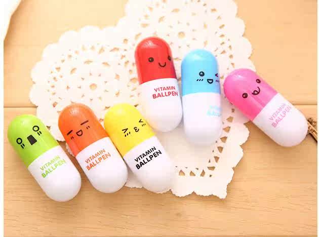 .Cartoon pill pen 100 branch lovely fresh Expression Telescoping ball pen student kindergarten Small ceremonyin the Electronic Dictionary/Electronic paper book/Stationery , Pens/Writing Tools , Ball point pen category - from Buy2taobao.com to provide professional Taobao agent buy service