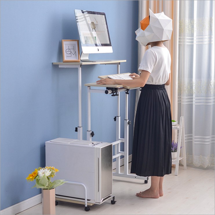 Standing computer Deskstands workbench desk Desktop notebook household multi-function move Lifting deskin the Business/Office Furniture , Office Furniture , Desk , Office Computer Desk category - from Buy2taobao.com to provide professional Taobao agent buy service