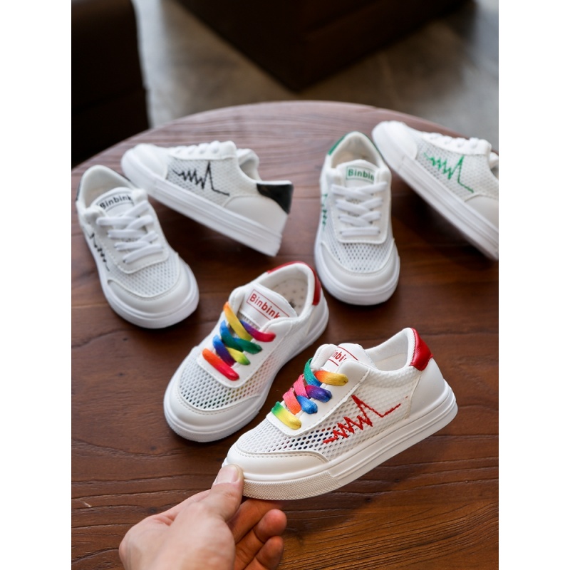2019 Spring and summer new pattern Korean Edition children gym shoes ventilation Mesh shoes children's shoes skate shoes White shoes children's shoes Single shoesin the Shoes/Baby Shoes/Parent-child shoes , Toddler shoes/Baby shoes before step category - from Buy2taobao.com to provide professional Taobao agent buy service