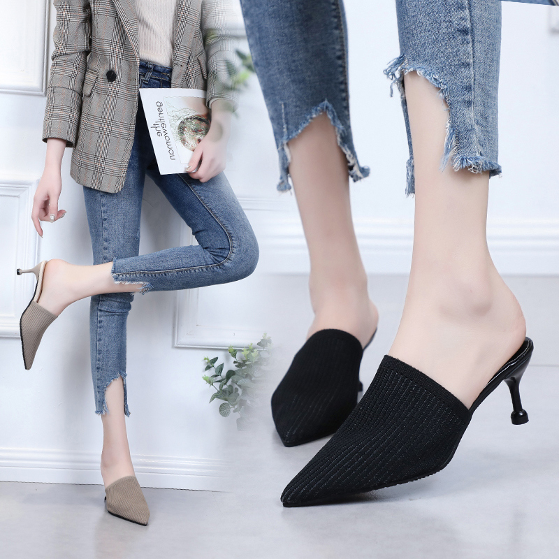 Stretch fabric Thin slipper 2019 new pattern Korean Edition Versatile Stiletto Tip Sociology sexy Sandalsin the Storage consolidation , Home Storage appliances , Storage box , Storage box category - from Buy2taobao.com to provide professional Taobao agent buy service