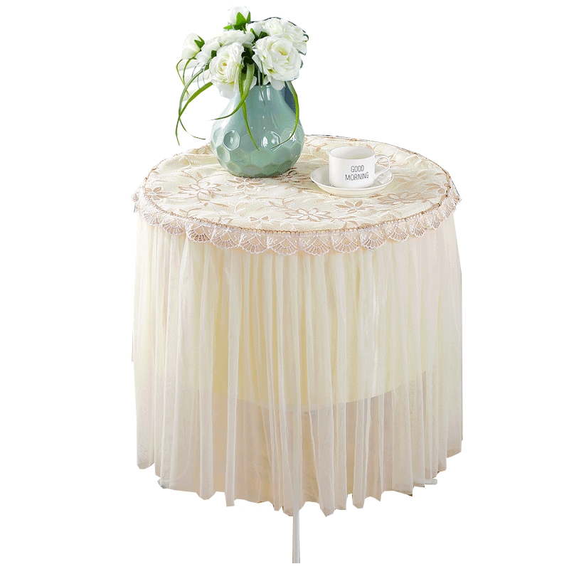European style tablecloth Fabric art circular table mattress Tablecloths Lace bedside cupboard round table Table cloth modernin the Home Fabric , Table cloth , Wallpaper category - from Buy2taobao.com to provide professional Taobao agent buy service