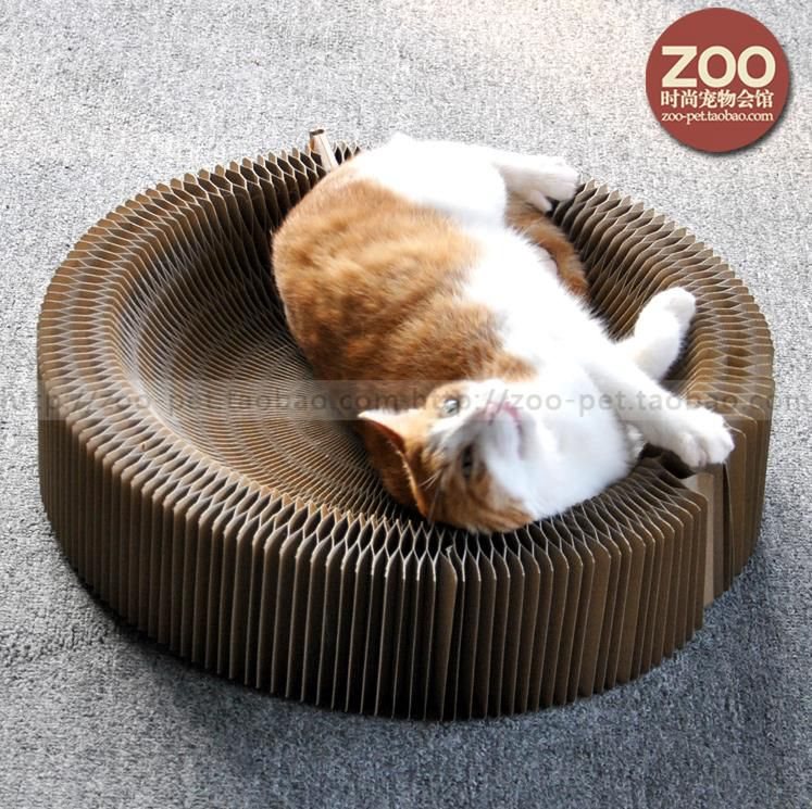 宠物窝猫窝 四季通用窗台夏天瓦楞纸创意纸箱室内猫咪猫屋猫抓板|msdalam kategori haiwan peliharaan/makanan haiwan dan bekalan, Cat/Mainan anjing, Cat Scratcher - dari Buy2taobao.com untuk memberikan perkhidmatan ejen Taobao profesional membeli
