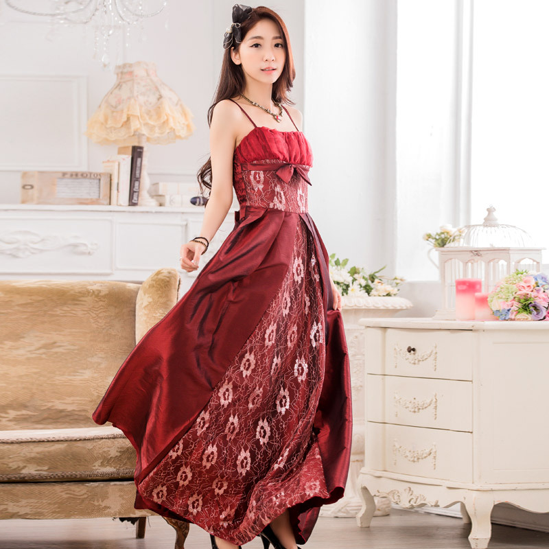 主播女演员时尚大摆连衣裙春夏秋晚会婚礼表演主持长款大码晚礼服|msdalam kategori Butik wanita / wanita, perkahwinan/Cheongsam/pakaian, pakaian/malam - dari Buy2taobao.com untuk memberikan perkhidmatan ejen Taobao profesional membeli