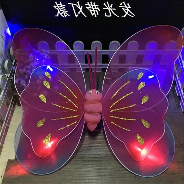 发光天使翅膀发夹仙女棒 发光蝴蝶翅膀三件套 化妆舞会装扮翅膀在类目 玩具/童车/益智/积木/模型, 电子/发光/充气/整蛊玩具, 发光玩具中 - 来自Buy2taobao.com提供专业的淘宝代购服务