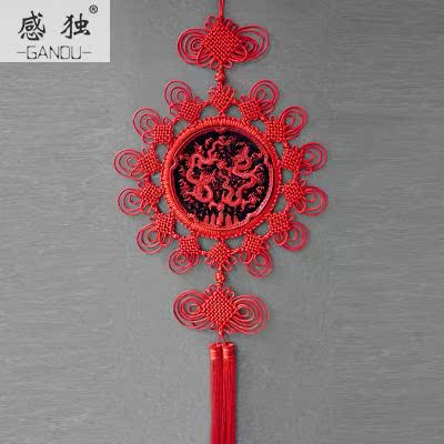 Days Yi Lacquer carving Chinese knot Pendant Large Town house Housewarming Gifts Blossoming Blessing a living room Entrance Wall hangingin the Arts and crafts , Folk arts and crafts Features , Chinese knot category - from Buy2taobao.com to provide professional Taobao agent buy service