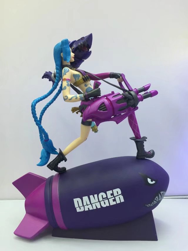 !LOL 联盟王者 金克斯 暴走萝莉 JINX 火箭形态大版手办|msdalam kategori Toy/bayi/teka-teki/blok bangunan/model, model statik, mainan model lain - dari Buy2taobao.com untuk memberikan perkhidmatan ejen Taobao profesional membeli