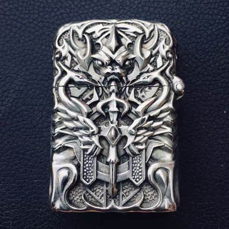 zippo煤油打火机内胆黄铜藏银纯银磨砂外壳收藏正版原装在类目 ZIPPO/瑞士军刀/眼镜, 品牌打火机及配件, ZIPPO/芝宝中 - 来自Buy2taobao.com提供专业的淘宝代购服务