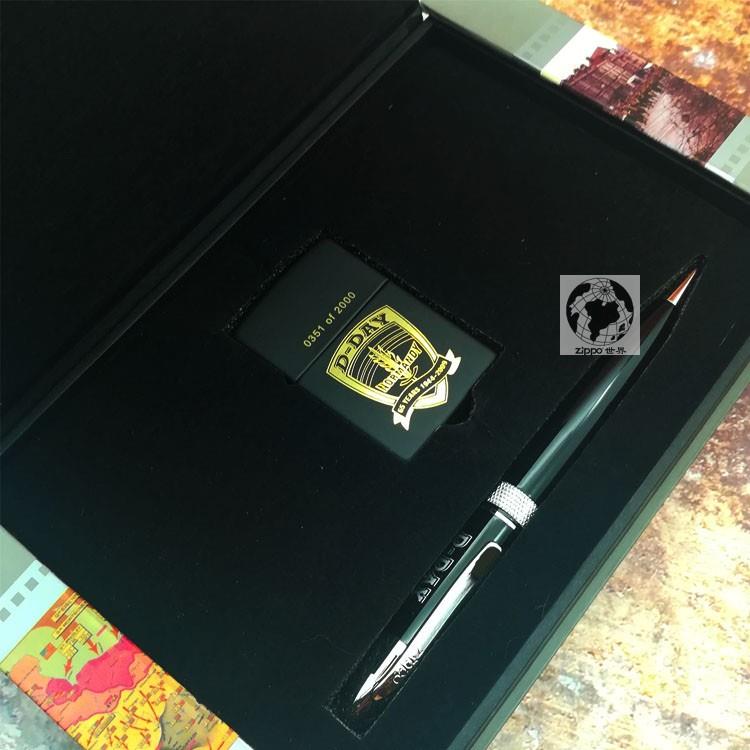 之宝打火机zippo黑裂漆男士限量版礼盒套装收藏级诺曼底登陆|ruв категории ZIPPO/швейцарский армейский нож/очки, бренд зажигалки и аксессуары, ZIPPO/" - от Buy2taobao.com для оказания профессиональной услуги покупки агента Taobao