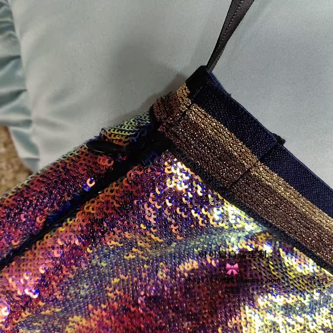 Fortunately 2019 Star Same item Short skirt Sequins Discoloration Paige skirt 2G1S216in the Women's clothing/Boutique , Skirts category - from Buy2taobao.com to provide professional Taobao agent buy service
