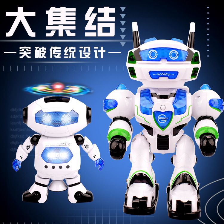 儿童玩具机器人电动发光音乐太空智能早教跳舞机器人模型创意礼品|ruв категории игрушка/коляска/головоломка/блоки/модель, статическая модель, марионетка/сустав марионетка - от Buy2taobao.com для оказания профессиональной услуги покупки агента Taobao