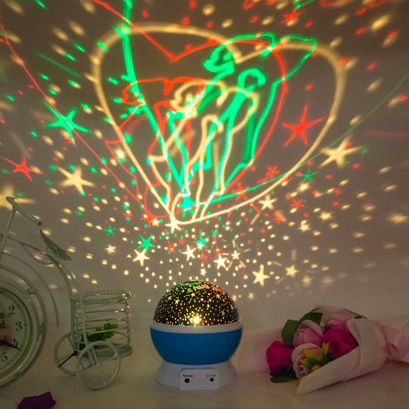 浪漫旋转梦幻星空投影灯满天星仪卧室安睡眠小夜灯儿童生日礼物女|msdalam kategori Toy/bayi/teka-teki/blok bangunan/model, elektronik/cahaya/berudara/mainan rumit, mainan LED - dari Buy2taobao.com untuk memberikan perkhidmatan ejen Taobao profesional membeli