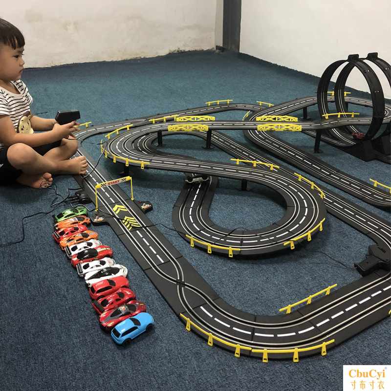 轨道赛车电动遥控大型6岁儿童轨道车玩具赛道男孩4双人7亲子互|ruв категории игрушка/коляска/головоломка/блоки/модель, электрический/пульт дистанционного управления/инерции/заводная игрушка, электрический/пульт орбиты - от Buy2taobao.com для оказания профессиональной услуги покупки агента Taobao