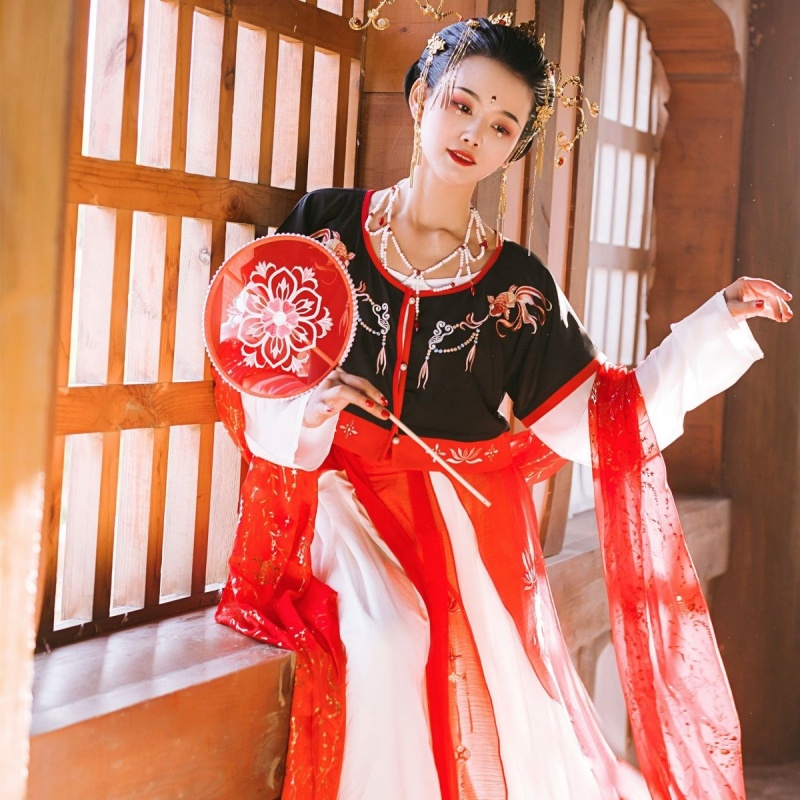 摄影唐风绣花特价包邮汉服古风木长柄仙团扇子工艺配饰|ruв категории Домашний быт, процесс вентилятор - от Buy2taobao.com для оказания профессиональной услуги покупки агента Taobao