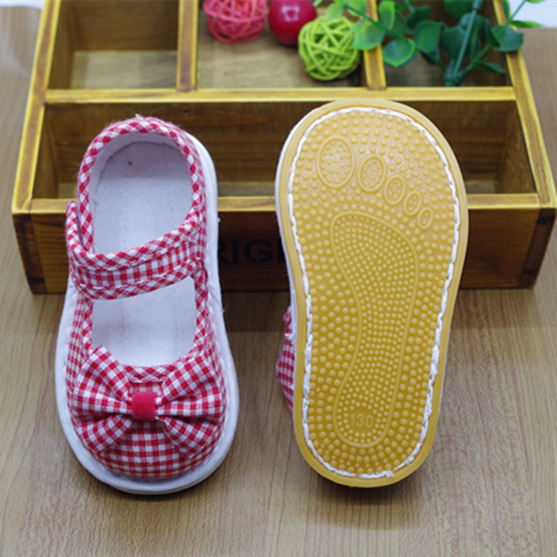 baby Shoes Pure handwork spring and autumn lattice girl cotton Sweat 1-2-3 bow Children's shoesin the Shoes/Baby Shoes/Parent-child shoes , Traditional shoes/Hand-woven shoes category - from Buy2taobao.com to provide professional Taobao agent buy service