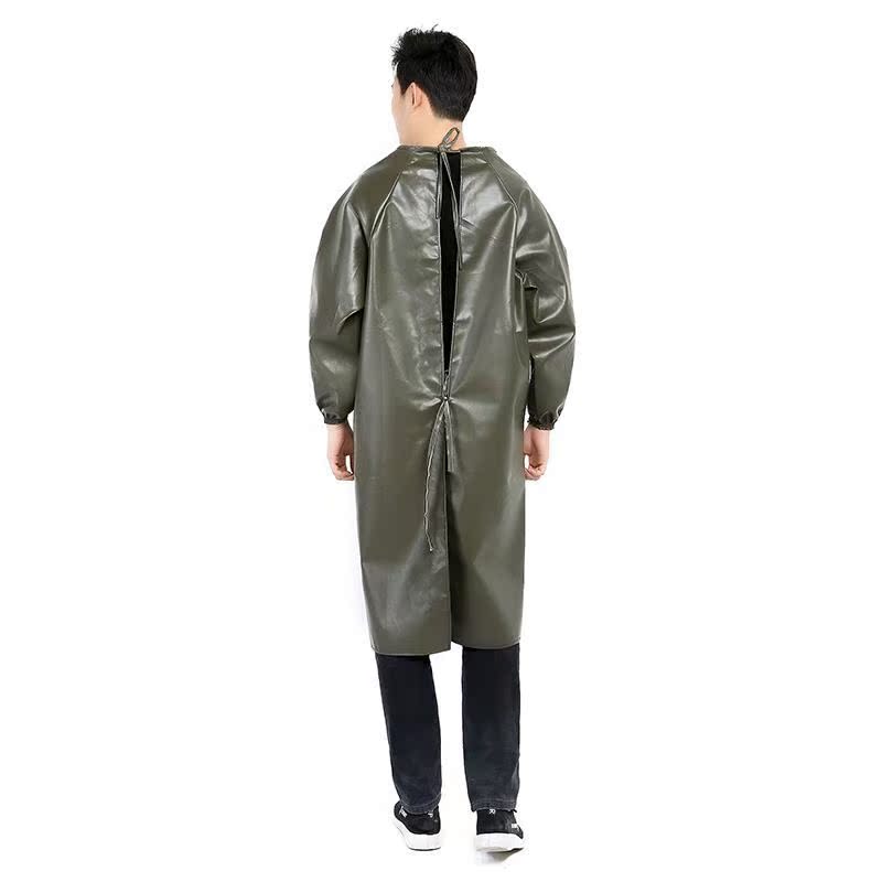 Leather clothing waterproof Adult Long sleeve Car Wash thickening Clothing sets household Burqain the Women's clothing/Boutique , Large size women category - from Buy2taobao.com to provide professional Taobao agent buy service