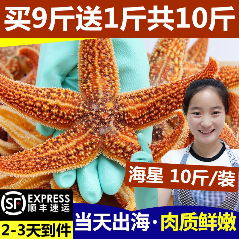 满籽海星海鲜鲜活水产新鲜海五星冷冻包邮五角星活的生鲜10斤装|ruв категории водной мясо/свежие фрукты и овощи/еда, морепродукты/водные продукты/изделия, другие - от Buy2taobao.com для оказания профессиональной услуги покупки агента Taobao