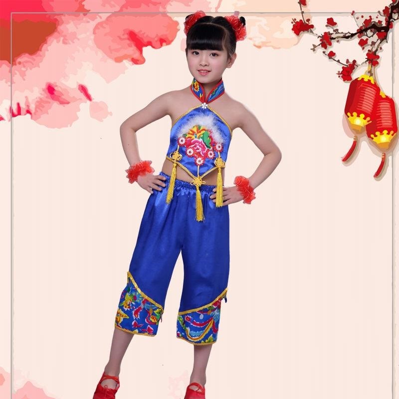 六壹兒童肚兜演出服小孩舞蹈服幼兒園手絹舞秧歌舞紅綠肚兜表演服在類目 運動/瑜伽/健身/球迷用品, 舞蹈/健美操/體操, 街舞, 街舞服裝中 - 來自Buy2taobao.com提供專業的淘寶代購服務