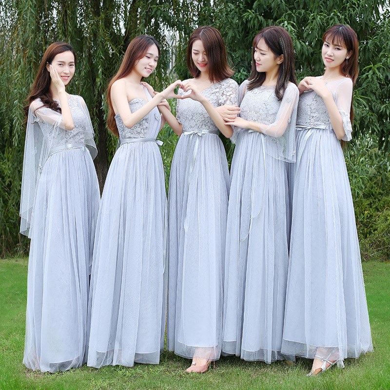 Bridesmaid dress woman 2018 new pattern Korean Edition Show thin have more cash than can be accounted for Sisters Annual meeting Chorus show activity Frockin the Women's clothing/Boutique , Wedding/Cheongsam/Formal dress , Formal dress/Evening category - from Buy2taobao.com to provide professional Taobao agent buy service