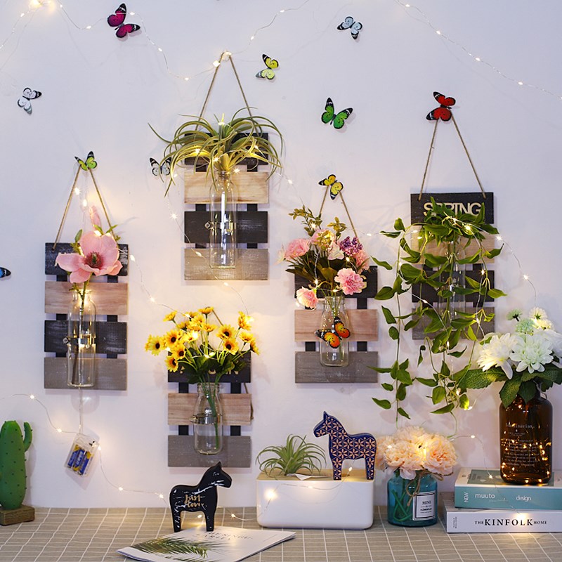 Wall decorate Pendant bedroom Restaurant metope Wall hanging Hydroponics vase wall decorate originality Room Trinketin the Home accessories , Mural category - from Buy2taobao.com to provide professional Taobao agent buy service