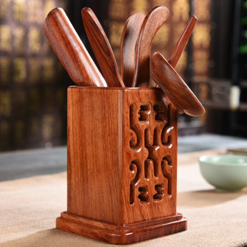 黑檀花梨实木茶道六君子套装功夫茶具组合茶艺茶盘竹茶夹子零配件在类目 餐饮具, 茶具, 功夫茶具中 - 来自Buy2taobao.com提供专业的淘宝代购服务