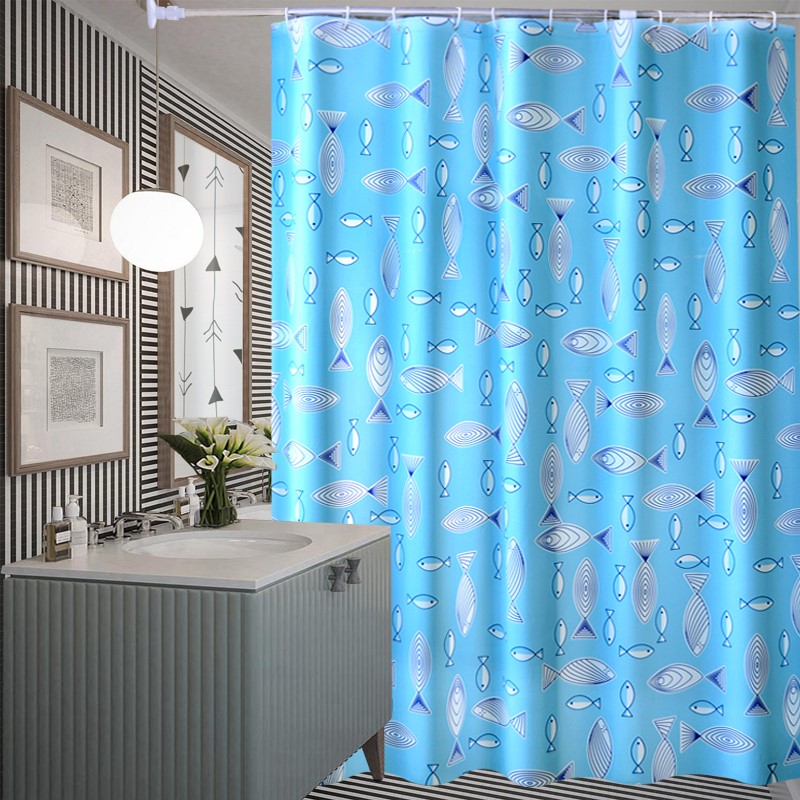 TOILET Curtain fabric suit waterproof Antifungal thickening Hanging curtain Bathroom Partition Curtain Free punch curtain Hooksin the Family/Personal Cleaning Tools , Sanitary appliances/Bathroom accessories , Shower Curtains category - from Buy2taobao.com to provide professional Taobao agent buy service