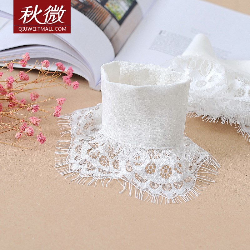 假袖腕假袖子女衬衫双层睫毛白色蕾丝喇叭袖日系双排扣假袖口在类目 服饰配件/皮带/帽子/围巾, 袖扣中 - 来自Buy2taobao.com提供专业的淘宝代购服务