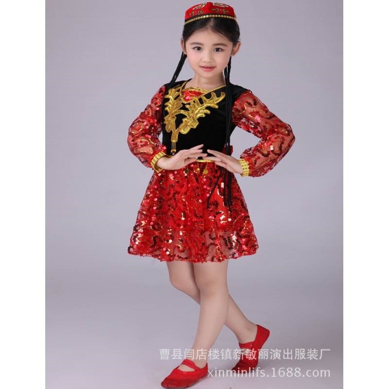61 children Nation costume Xinjiang Ethnic minority the Uygurs Kirgiz Tatar Fiery Best sellerin the Arts and crafts , Minority handicrafts , Kirgiz category - from Buy2taobao.com to provide professional Taobao agent buy service