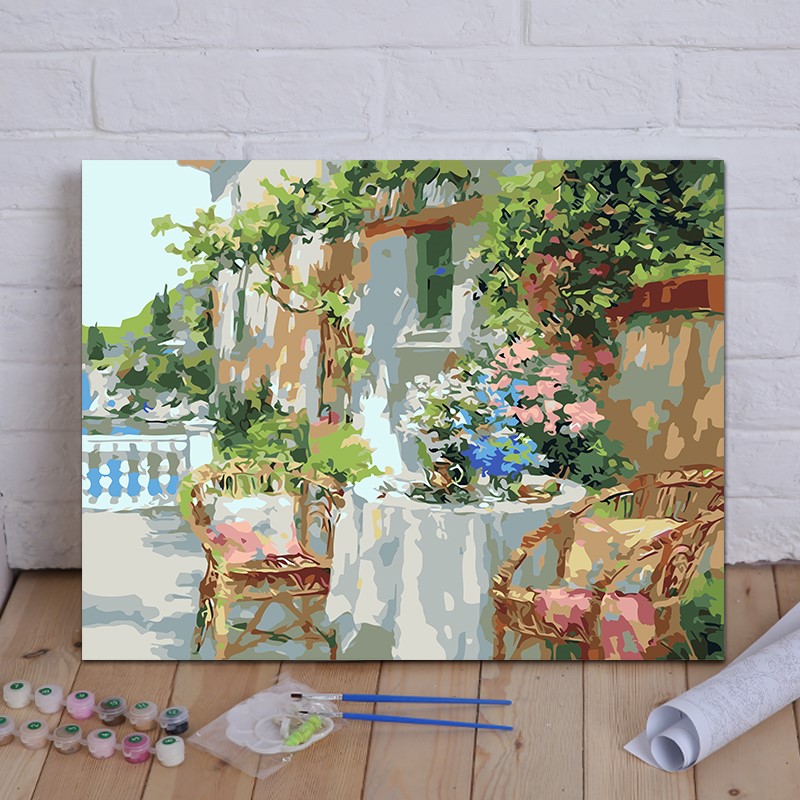 diy数字油画 客厅风景花卉抽象动漫人物手绘大幅定制填色装饰画|ruв категории Домашний быт, декоративная живопись, DIY/цифровой живописи - от Buy2taobao.com для оказания профессиональной услуги покупки агента Taobao