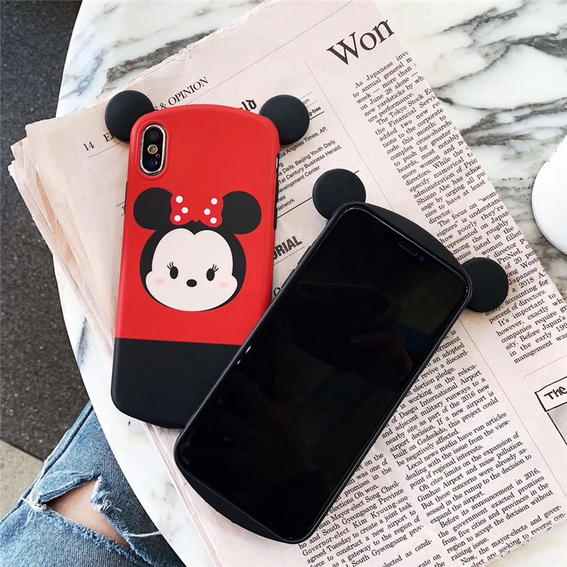 iPhone X立体耳朵6s78plus全包手机壳sMAX米奇妮情侣适用苹果卡通在类目 个性定制/设计服务/DIY, 数码配件定制, iphone壳/保护套定制中 - 来自Buy2taobao.com提供专业的淘宝代购服务
