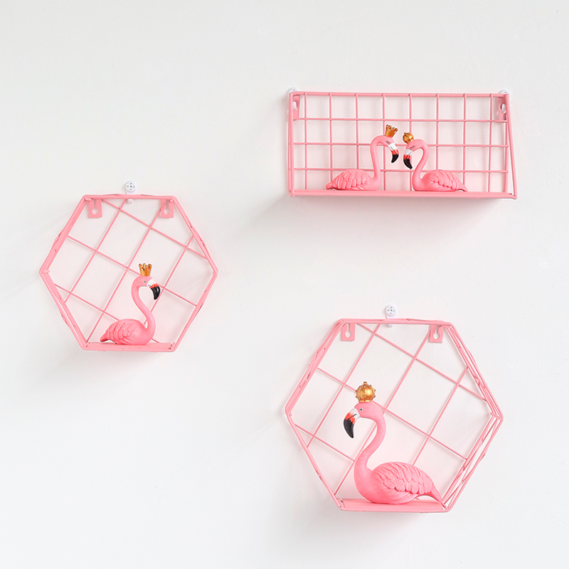 bedroom Pink Hearts Room arrangement ornament wall Wall metope originality ins Hanger hangerin the Home accessories , Mural category - from Buy2taobao.com to provide professional Taobao agent buy service